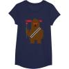 image:imageStar Wars Chewbacca I Chews You Valentines Day TShirtNavy Blue