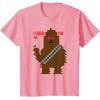 image:imageStar Wars Chewbacca I Chews You Valentines Day TShirtPink