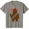 image:imageStar Wars Chewbacca I Chews You Valentines Day TShirtSlate Grey