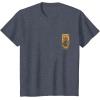 image:imageStar Wars Chewbacca Loyalty Pocket Crossbow TShirtHeather Blue