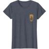 image:imageStar Wars Chewbacca Loyalty Pocket Crossbow TShirtHeather Blue