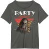 image:imageStar Wars Chewbacca Party Animal Vintage Graphic TShirt TShirtAsphalt Grey