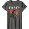 image:imageStar Wars Chewbacca Party Animal Vintage Graphic TShirt TShirtAsphalt Grey