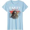 image:imageStar Wars Chewbacca Party Animal Vintage Graphic TShirt TShirtBaby Blue