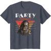image:imageStar Wars Chewbacca Party Animal Vintage Graphic TShirt TShirtHeather Blue