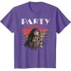 image:imageStar Wars Chewbacca Party Animal Vintage Graphic TShirt TShirtPurple Heather