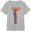image:imageStar Wars Chewbacca Retro In Your Face Burst Graphic TShirt TShirtHeather Grey