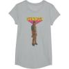 image:imageStar Wars Chewbacca Retro In Your Face Burst Graphic TShirt TShirtHeather Grey