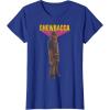 image:imageStar Wars Chewbacca Retro In Your Face Burst Graphic TShirt TShirtRoyal Blue