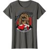 image:imageStar Wars Chewbacca Socks Again Holiday Portrait TShirtAsphalt Grey