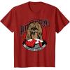 image:imageStar Wars Chewbacca Socks Again Holiday Portrait TShirtCranberry Red