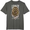 image:imageStar Wars Chewbacca Wookie Rebel Loyalty TShirt TShirtAsphalt Grey