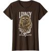 image:imageStar Wars Chewbacca Wookie Rebel Loyalty TShirt TShirtBrown