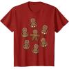 image:imageStar Wars Chewie Porg Gingerbread Cookies Christmas TShirt TShirtCranberry Red
