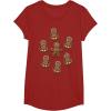 image:imageStar Wars Chewie Porg Gingerbread Cookies Christmas TShirt TShirtCranberry Red