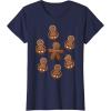 image:imageStar Wars Chewie Porg Gingerbread Cookies Christmas TShirt TShirtNavy Blue