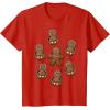 image:imageStar Wars Chewie Porg Gingerbread Cookies Christmas TShirt TShirtRed