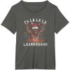image:imageStar Wars Christmas Chewbacca Lights amp Presents Fa La La TShirtAsphalt Grey