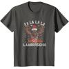 image:imageStar Wars Christmas Chewbacca Lights amp Presents Fa La La TShirtAsphalt Grey