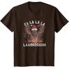 image:imageStar Wars Christmas Chewbacca Lights amp Presents Fa La La TShirtBrown