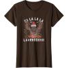 image:imageStar Wars Christmas Chewbacca Lights amp Presents Fa La La TShirtBrown