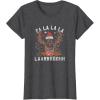 image:imageStar Wars Christmas Chewbacca Lights amp Presents Fa La La TShirtDark Heather Grey
