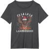 image:imageStar Wars Christmas Chewbacca Lights amp Presents Fa La La TShirtDark Heather Grey