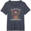image:imageStar Wars Christmas Chewbacca Lights amp Presents Fa La La TShirtHeather Blue