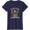 image:imageStar Wars Christmas Chewbacca Lights amp Presents Fa La La TShirtNavy Blue