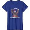 image:imageStar Wars Christmas Chewbacca Lights amp Presents Fa La La TShirtRoyal Blue