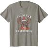 image:imageStar Wars Christmas Chewbacca Lights amp Presents Fa La La TShirtSlate Grey
