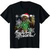 image:imageStar Wars Christmas Chewbacca Tangled Lights TShirt TShirtBlack