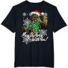 image:imageStar Wars Christmas Chewbacca Tangled Lights TShirt TShirtBlack