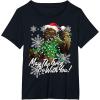 image:imageStar Wars Christmas Chewbacca Tangled Lights TShirt TShirtBlack