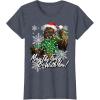 image:imageStar Wars Christmas Chewbacca Tangled Lights TShirt TShirtHeather Blue