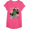 image:imageStar Wars Christmas Chewbacca Tangled Lights TShirt TShirtPink Heather