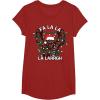 image:imageStar Wars Christmas Chewie Fa La La La Larrgh TShirtCranberry Red