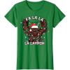 image:imageStar Wars Christmas Chewie Fa La La La Larrgh TShirtKelly Green