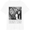 image:imageStar Wars Han Solo Chewbacca Besties Graphic TShirt TShirtWhite