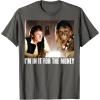 image:imageStar Wars Im in it for the Money Han Solo Chewbacca TShirt TShirtAsphalt Grey