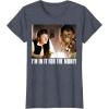 image:imageStar Wars Im in it for the Money Han Solo Chewbacca TShirt TShirtHeather Blue