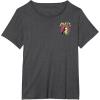image:imageStar Wars Left Pocket Chewbacca Neon Party Animal TShirtDark Heather Grey
