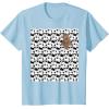 image:imageStar Wars Stormtrooper Chewbacca In Crowd Graphic TShirt TShirtBaby Blue