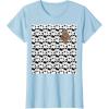 image:imageStar Wars Stormtrooper Chewbacca In Crowd Graphic TShirt TShirtBaby Blue