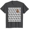 image:imageStar Wars Stormtrooper Chewbacca In Crowd Graphic TShirt TShirtDark Heather Grey