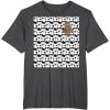 image:imageStar Wars Stormtrooper Chewbacca In Crowd Graphic TShirt TShirtDark Heather Grey