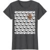image:imageStar Wars Stormtrooper Chewbacca In Crowd Graphic TShirt TShirtDark Heather Grey