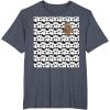 image:imageStar Wars Stormtrooper Chewbacca In Crowd Graphic TShirt TShirtHeather Blue