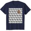 image:imageStar Wars Stormtrooper Chewbacca In Crowd Graphic TShirt TShirtNavy Blue