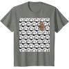image:imageStar Wars Stormtrooper Chewbacca In Crowd Graphic TShirt TShirtOlive Heather